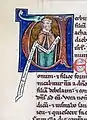 Lettrine d'une bible, British Library, Add.15452, f.316v