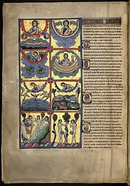 Bible de Souvigny, La création