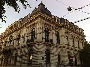 La bibliothèque centrale à Bucarest