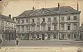 L'ancien hôtel de ville de Tours (XVIIIe siècle, détruit), à l'actuelle place Anatole-France et angle de la rue Nationale.