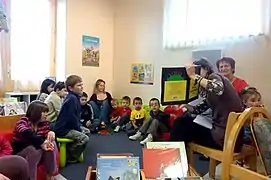 Le réseau intercommunal des bibliothèques situé au Perrier.