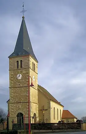 Église Sainte-Barbe de Biding