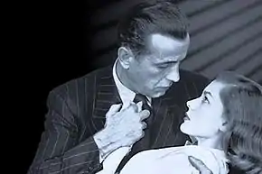Humphrey Bogart et Lauren Bacalldans Le Grand Sommeil