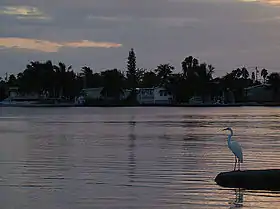 Coucher de soleil sur Big Coppit Key