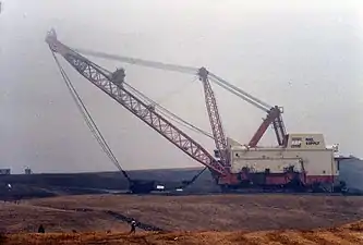 Pelle à benne traînante, « Big Muskie » de 13 000 tonnes