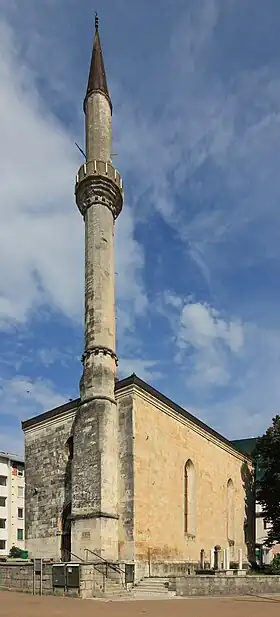 Mosquée Fethija (Bihać), anc. église Saint-Antoine, 1266