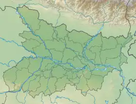 Voir sur la carte topographique du Bihar