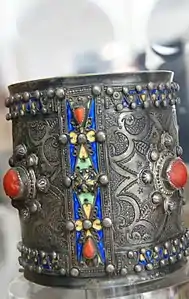Bracelet multicolore de Kabylie.