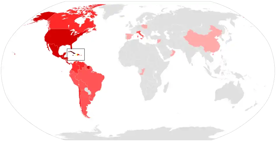carte mondiale colorée