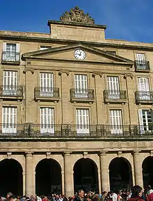 Le siège de l'Académie de la langue basque (ou Euskaltzaindia), à Bilbao