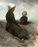 Sur le rivage (1886), musée national de Varsovie.