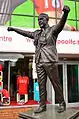 Statue de Bill Shankly devant Anfield.