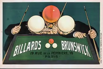 Billards Brunswick (1910).