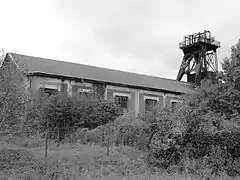 Vue générale de la partie avant de la fosse.