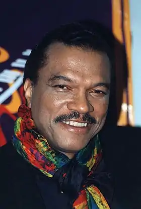 Le principal interprète du personnage, Billy Dee Williams.