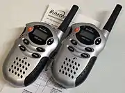 Paire de talkies-walkies 446 MHz UHF