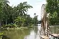 La rivière de Saïgon dans le district de Binh Thanh.