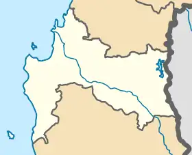 Voir sur la carte administrative de la région du Biobío