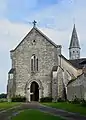 Façade de l'église.