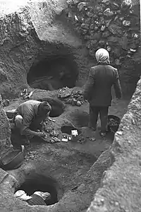 Silo souterrain à plusieurs compartiments, 1956