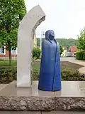 Statue de la soprano Birgit Nilsson.