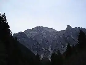 Le Birnhorn vu du sud