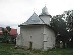 Façade occidentale de l'église.