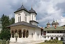 La vieille église du monastère de Sinaia