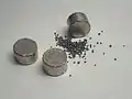 Boulettes et cylindres de Bi métal