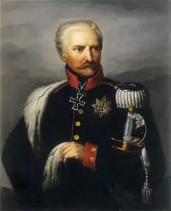 Portrait d'un maréchal prussien.