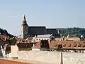 Vue de la cathédrale et ses environs.