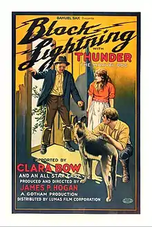 Thunder the Dog dans Black Lightning en 1924