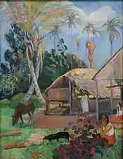 Paul Gauguin, Les Cochons noirs (1891)