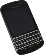 BlackBerry Q10, sorti en 2013.