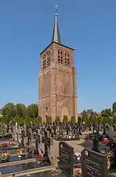 Bladel, tour chez cimetière