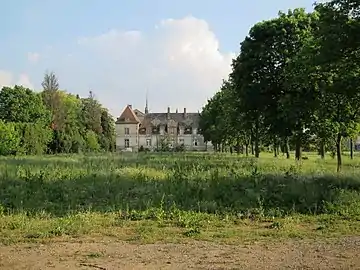 Le château du XVIIe siècle, partie septentrionale du monastère