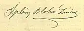 signature de Lujza Blaha