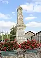 Le monument aux morts.