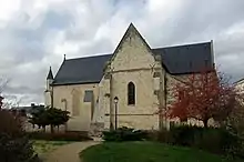 L'église Saint-Aubin de Blaison.