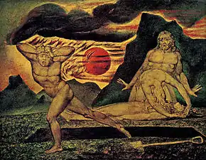 The Body of Abel Found by Adam and Eve (vers 1825).