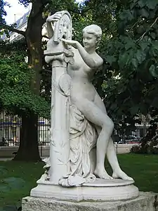 La Bocca della verità, Paris, jardin du Luxembourg.