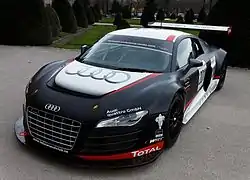 Audi R8 LMS de l'écurie W Racing Team en 2011.