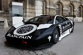 Lamborghini Murciélago de l'écurie Reiter Engineering en 2011.