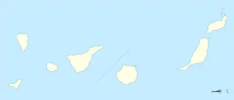 Carte des Îles Canaries