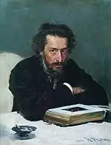 Portrait par Ilia Répine (1884).
