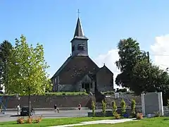 L'église Saint-Géry à Blaregnies.