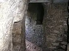 Les oubliettes d'un château.