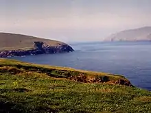 Blasket Sound à l'extrémité de la péninsule de Dingle (Kerry, Munster).