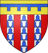 Blason famille fr de Chatillon-Saint-Pol