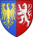 Armes de la commune française de Bouxwiller - Bas-Rhin.